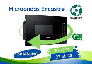 Microondas Grill de Encastre Samsung 22L 