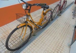 duas bicicletas pasteleira antigas
