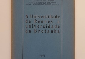 Moses Bensabat Amzalak // A Universidade de Rennes, a universidade da Bretanha 1938