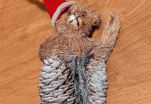 Urso natalício artesanato Natal