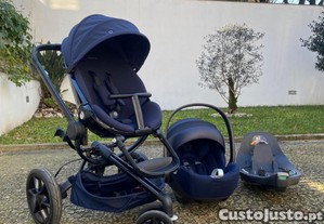 Carrinho de passeio Marca Quinny , babycoque e sistema isofix marca cybex