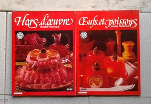 Livros originais Franceses de Cozinha