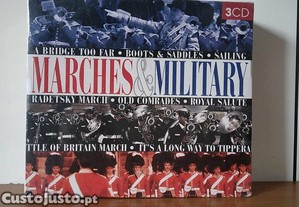 Vários Artistas - Marches & Military 3CDs Novo