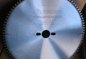Serra Circular 300x3,2x32 Z=96 TF Neg. p/ Alumínio