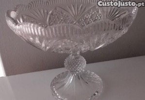 Fruteira para centro de mesa em vidro