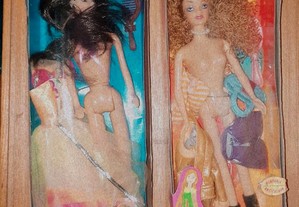 Boneca tipo barbie ( brenda e silvia)