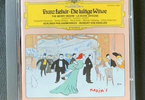 Franz Lehar: A VIÚVA ALEGRE (extratos), Karajan, Stratas: CDs de ópera