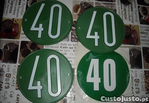Distico chapa velocidade 40