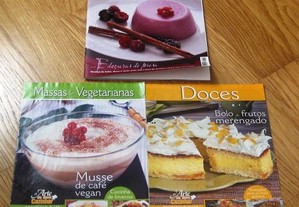 Conjunto de Revistas Culinária - Preço Conjunto