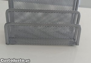 Porta papéis 3 divisórias