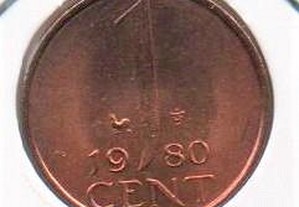 Holanda - 1 Cent 1980 - soberba