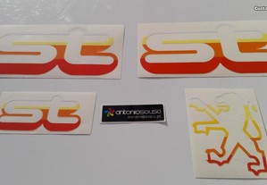 Peugeot ST 50 stickers autocolantes
