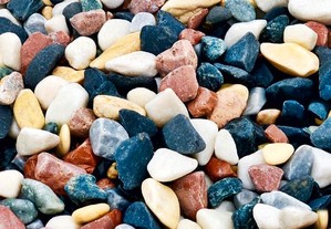 Pedras MIX (pedras decorativas para jardins)