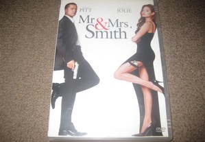 DVD "Mr. & Mrs. Smith" com Brad Pitt