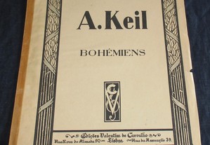 Partitura Bohémiens Música de A. Keil