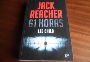 "Jack Reacher - 61 Horas" de Lee Child - 1ª Edição de 2012