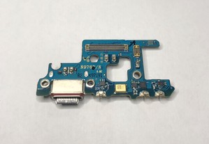 Placa conector de carga Type-C / USB-C com microfone Samsung Note 10 Plus
