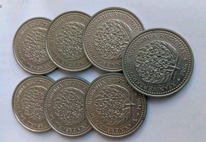 7 moedas da Autonomia dos Açores