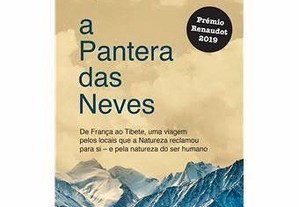 NOVO A Pantera das Neves de Sylvain Tesson Livro