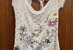 Tshirt cinza Hello Kitty