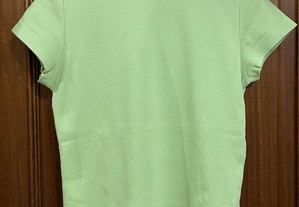 Tshirt Básica Verde, da Zara Kids