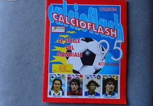 Caderneta de cromos de futebol Calcioflash 95