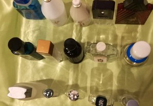 Lote de 15 Frascos Perfume Vazios P/ Coleção