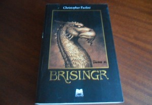 "Brisingr" - Saga Ciclo da Herança - Livro 3 de Christopher Paolini - 1ª Edição de 2008
