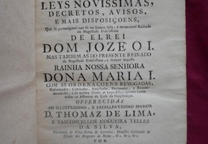 Coelho e Sousa, Remissoens das Leys Nivissimas, (ParteII). 1778.