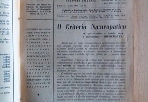 Natura - Revista mensal de saúde 1958