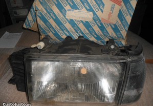 farol completo-c-lampadas- novo e farolim de pisca branco lado esquerdo-FIAT -TIPO-ano 1987 a 1993