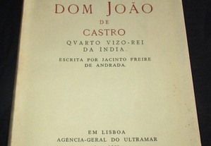 Livro Vida de Dom João de Castro 1968