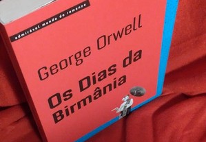 Os Dias da Birmânia, de George Orwell. Novo.