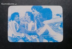 Calendário do F. C. P. , Futebol Clube do Porto - Bi -Campeão Nacional  em 1984/85 - 1985/86