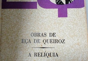 Obras de Eça de Queiroz -" A relíquia "
