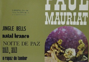 Disco Vinil Natal com Paul Mauriat