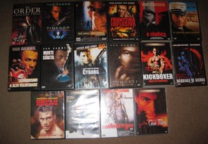 16 Filmes em DVD com o Actor Van Damme