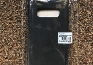 Capa de silicone preta para Samsung Galaxy Note 8