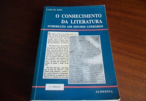 "O Conhecimento da Literatura" - Introdução aos Estudos Literários de Carlos Reis - 2ª Edição de 1999