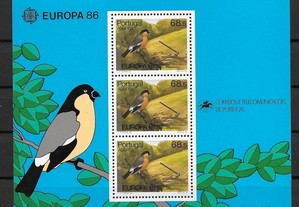 Bloco 0084_Portugal Açores_1986_Europa