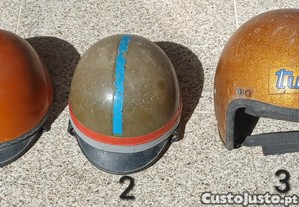 Capacetes Antigos - Motorizada