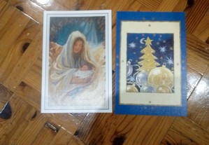 Colecção de 10 postais de Natal 4