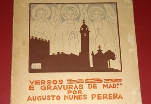 Da terra e do céu Versos e gravuras de madeira de Augusto Nunes Pereira.