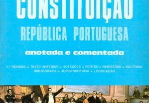 Constituição Republica Portuguesa - Anotada e Com