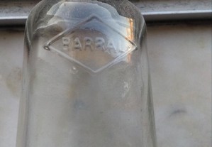 Frasco de vidro marca BARRAL Lisboa