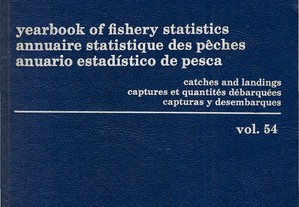 Yearbook of Fischery Statistics   Vol. 54