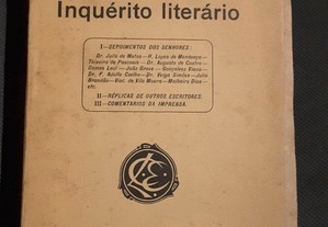 Boavida Portugal - Inquérito Literário. Inquérito à vida literária portuguesa (1915)