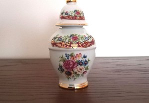 Pote decorativo em porcelana, vintage, T. Limoges