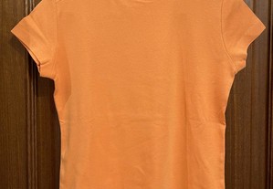 Tshirt básica laranja