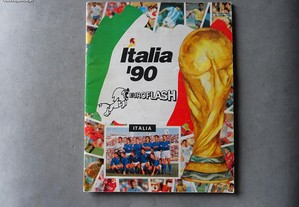 Caderneta de cromos de Futebol Itália 90 - Manil